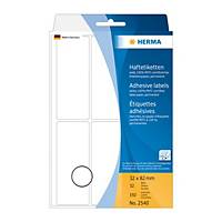 Herma Universal-Etiketten 2540, 32 x 82mm (LxB), weiß, 192 Stück