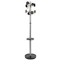 Alba Pmstan3 M Free Standing Hat And Coat Stand Metal