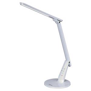Lampe Aluminor Zig avec port USB - LED - bras flexible - blanche