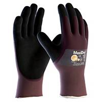 ATG 56-425 Maxidry Glove 7 PPl/Blk