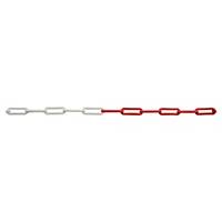 VISO SECURITY CHAIN RED/WHITE 25M
