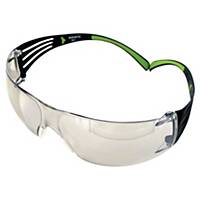 Schutzbrille 3M SF410 SecureFit, Filtertyp 5, schwarz/grün, Scheibe out-/indoor