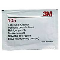 3M™ 105 Cleaning Cloths for Masks and Half Masks, 40 Pieces
