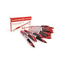 uni-ball UBA-188L, Air liquid ink Rollerball Pen, Red Ink. Box of 12