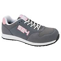 Chaussures de sécurité basses femmes S24 Wallaby S1P - gris/rose - pointure 37