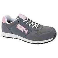 Chaussures de sécurité basses femmes S24 Wallaby S1P - gris/rose - pointure 41