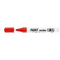 Popisovač ICO Paint Marker B50, lakový, červený