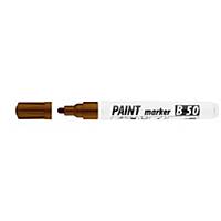 Popisovač ICO Paint Marker B50, lakový, hnedý