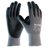 Gants de précision ATG MaxiFlex 34-874, revêtement nitrile, taille 11, 12 paires