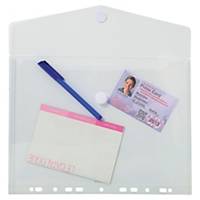 Exacompta punched envelopes A4 PP transparant - pack of 5