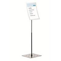 Durable DURAVIEW Floor Stand A3 - Metal - Includes Magnetic Frame Top