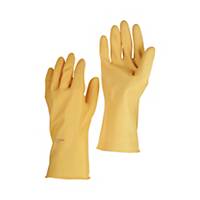 ANSELL CANNERS GLOVES LATEX PAIR 8 BEIGE
