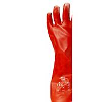 Ansell AlphaTec® 15-554 chemische handschoenen, rood, maat 9, per paar