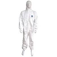 DUPONT TYVEX1422A COVERALL CHEMICAL PROTECTION MEDIUM WHITE