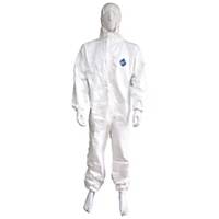 DUPONT TYVEX1422A COVERALL CHEMICAL PROTECTION LARGE WHITE