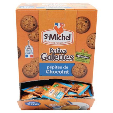 Mini galettes pépites de chocolat St Michel le lot de 20