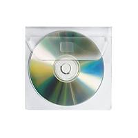 Veloflex CD-Hülle 2259000, selbstklebend, Polypropylen, transparent, 100 Stück