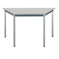 Table trapèze Buronomic - 60 x 120 cm - grise