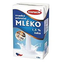 Trvanlivé mlieko Kapucín, 1,5 , 1 l