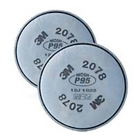 3M 2078 PARTICULATE FILTER W/CARBON PACK OF 2 EA