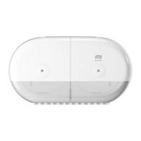 Distributeur de pap. Toilette double Tork SmartOne Mini T9 682000, plast., blanc