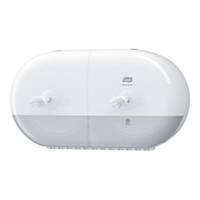 Tork 682000 T9 White Smartone Twin Mini Toilet Roll Dispenser