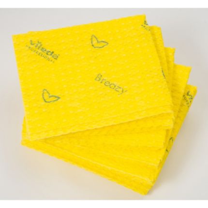 Yellow 350mm X 360mm Breazy Cloth - Pack of 25
