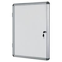 Bi-Office Internal Magnetic Whiteboard Glazed Case 9xA4