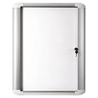 Bi-Office External Magnetic Whiteboard Glazed Case 9xA4