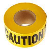 CAUTION TAPE 3 INCHES X 500 METRES YELLOW
