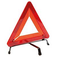 SECURITY TRIANGLE REFLECTIVE SIGN RED