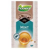 Pickwick Tea Master Selection thé à la menthe, boîte de 25 sachets de thé