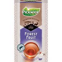 Pickwick Tea Master Selection bosvruchten thee, doos van 25 theezakjes