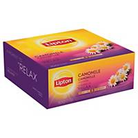 Thé Lipton à la camomille, la boîte de 100 sachets de thé
