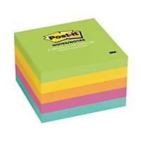 Post-It Jaipur Collection Assorted Colour Notes 76X76mm - Pack of 5