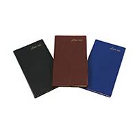 Luxe 63P Diary Two Pages/Week Black