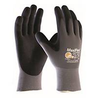 Pair Big 2440 maxiflex safety gloves black size 11, per 12