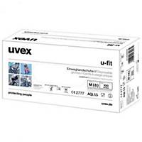 uvex u-fit Disposable Nitrile Gloves S, 100 Pieces
