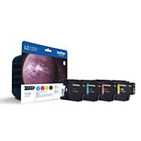 Brother LC-1220 inkjet cartridge black + three colors [4x 300 pages]