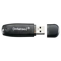 INTENSO RAINBOW LINE USB 2.0 16GB - BLACK