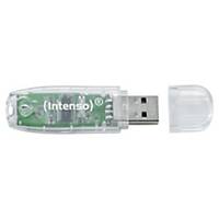 INTENSO RAINBOW LINE USB 2.0 32GB - TRANSPARANT