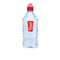 Vittel still mineral water with Sports Cap 75 cl, pack of 6 bottles