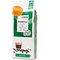 Organic Espresso Claro, beans, 500 g package