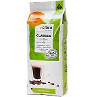 Organic pure coffee Classico Claro, 500 g package