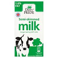 Pensworth Semi Skimmed Uht Milk 500ml