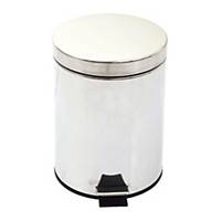 ORCA P002 Stainless Waste Bin with Lid 12 Litres