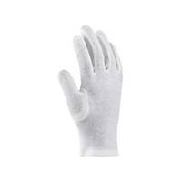 Textilné rukavice Ardon® Kevin, veľkosť 7, biele, 12 párov