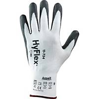 PAIR ANSELL HYFLEX 11-724 GLOVE WH/GRY 9