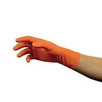 Ansell Microflex® 93-856 nitril wegwerphandschoenen, oranje, maat 10, 100 stuks