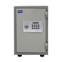 VITAL ตู้เซฟป้องกันไฟ VT-T21D รหัสกดอิเล็กทรอนิกส์ สีเทา